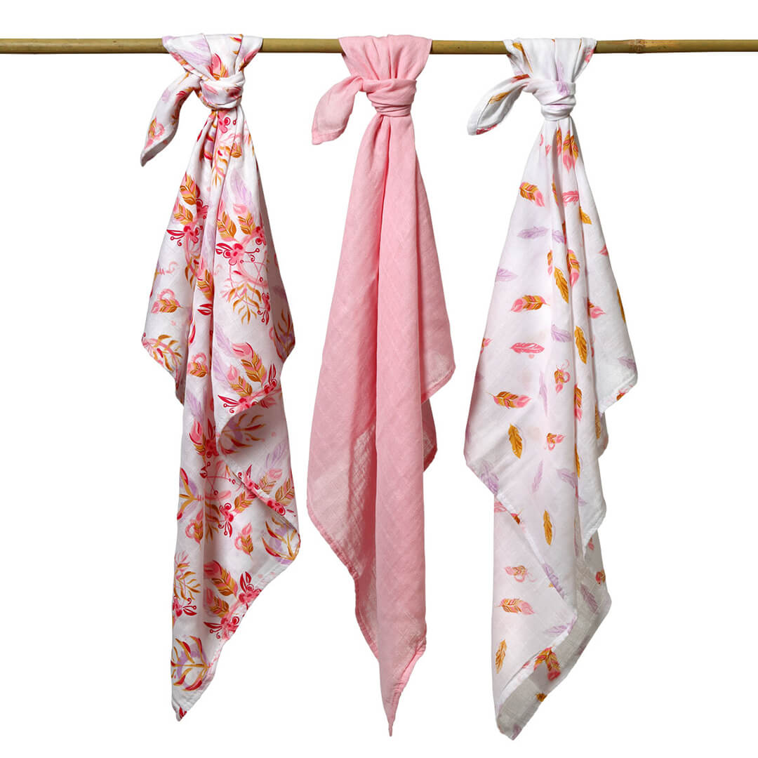 pieluszki muślinowe z bambusa